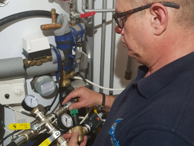 ADI Leak Detection specialists at work