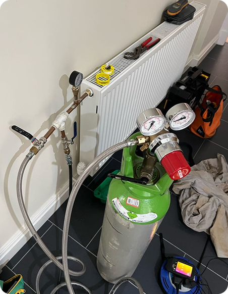 Central Heating Leak Detection Equipment